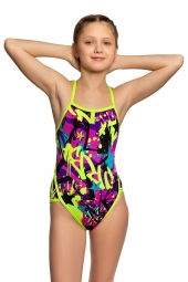 Mad Wave Yüzme Kız Çocuk Mayosu Daria 