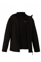 Milo Storm Erkek Siyah Outdoor Mont 3 İn 1  MILO2025