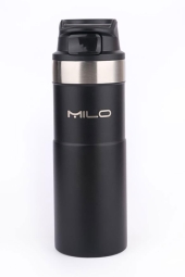 Milo The Quıx Daıly 500 ML  Çelik Termos -Siyah 20241201-1