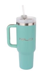 Milo Unımax 40 Oz 1000 ML Pipetli Çelik Termos -Yeşil 202412023-4