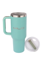 Milo Unımax 40 Oz 1000 ML Pipetli Çelik Termos -Yeşil 202412023-4