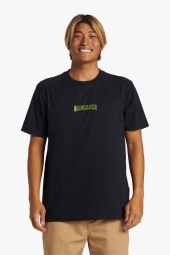 Quiksilver Island Sunrise Siyah Erkek Günlük Tişört 