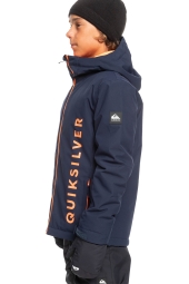 Quiksilver Morton Erkek Snowboard Su Geçirmez Lacivert Kayak Montu