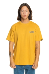 Quiksilver Mustard Hardal Erkek Günlük Tişört