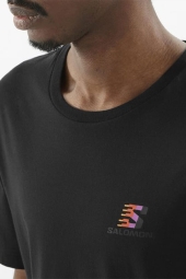 Salomon Furious Erkek Siyah Tişört - LC2358100-Siyah-M