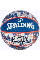Spalding Blue Red Graffiti SZ7 2021 Basket Topu