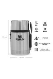 Stanley Adventure  All-in-One 0.53L  Gri Vakumlu Yemek Termosu 10-01287-032