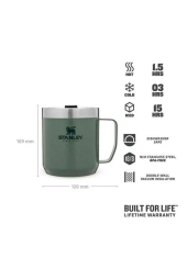 Stanley Haki Klasik Paslanmaz Çelik 0.35 L Termos Bardak