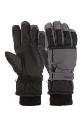 Suyutti Gri Erkek Şişme Kar Eldiveni K424-13-2