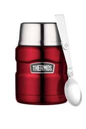 Thermos Bordo 470 ml Çelik Yemek Termosu