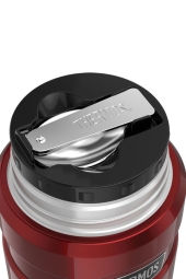Thermos Bordo 470 ml Çelik Yemek Termosu