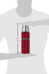 Thermos Bordo Termos Staınless King Large 1.2L