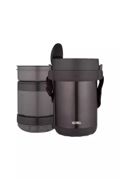 Thermos JBG-1800 3 Bölmeli Yemek Termosu Siyah 1,3 Lt. JBG-1800