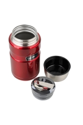 Thermos Stainless King Bordo Yemek Termosu 0.71L