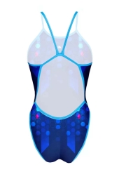 Turbo Bador Natacıon Happy Revolution Bluromb Kız Çocuk Mayosu 5556614-1007