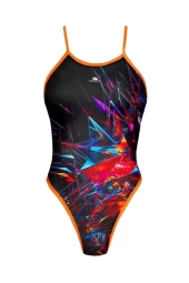 Turbo Happy Girl Revolution Kristaller Kız Çocuk Yüzme Mayosu 5556614-1006