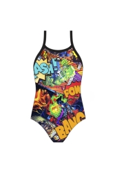 Turbo Yüzücü Havuz Kız Çocuk Mayosu 83081614