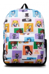 Vans Okul Sıft Çantası Sailor Moon Laptop Bölmeli 22 Lt.  Boyutlar : 42x32x12 cm